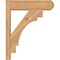 Ekena Millwork Merced Smooth Craftsman Outlooker, Western Red Cedar, 5 1/2"W x 18"D x 22"H OUT06X18X22MRC04SWR - alternate 3